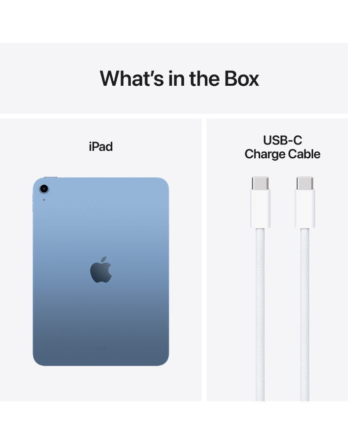 A16 11" Wi-Fi 128GB iPad - Blue