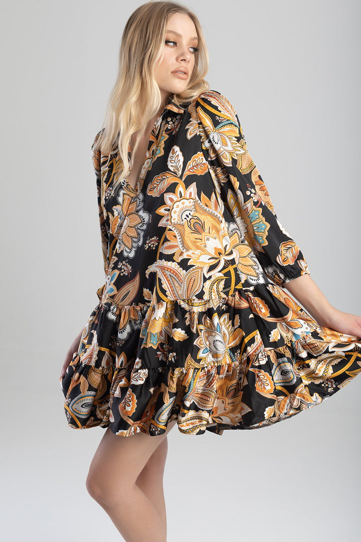 Ladies Tier And Now Baby Doll Dress