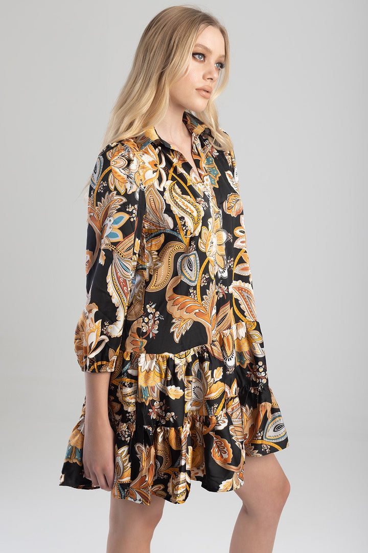 Ladies Tier And Now Baby Doll Dress