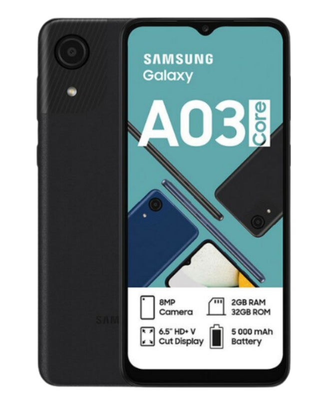 Galaxy A03 Dual Sim  Black Cellphone  NL