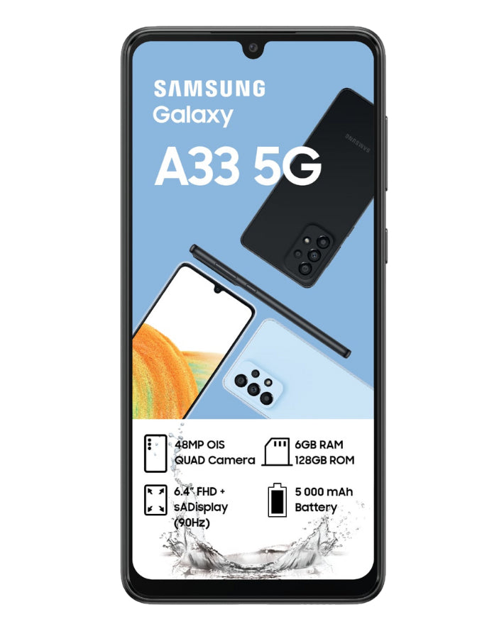 Galaxy A33 5G Dual Sim  Black Cellphone  NL
