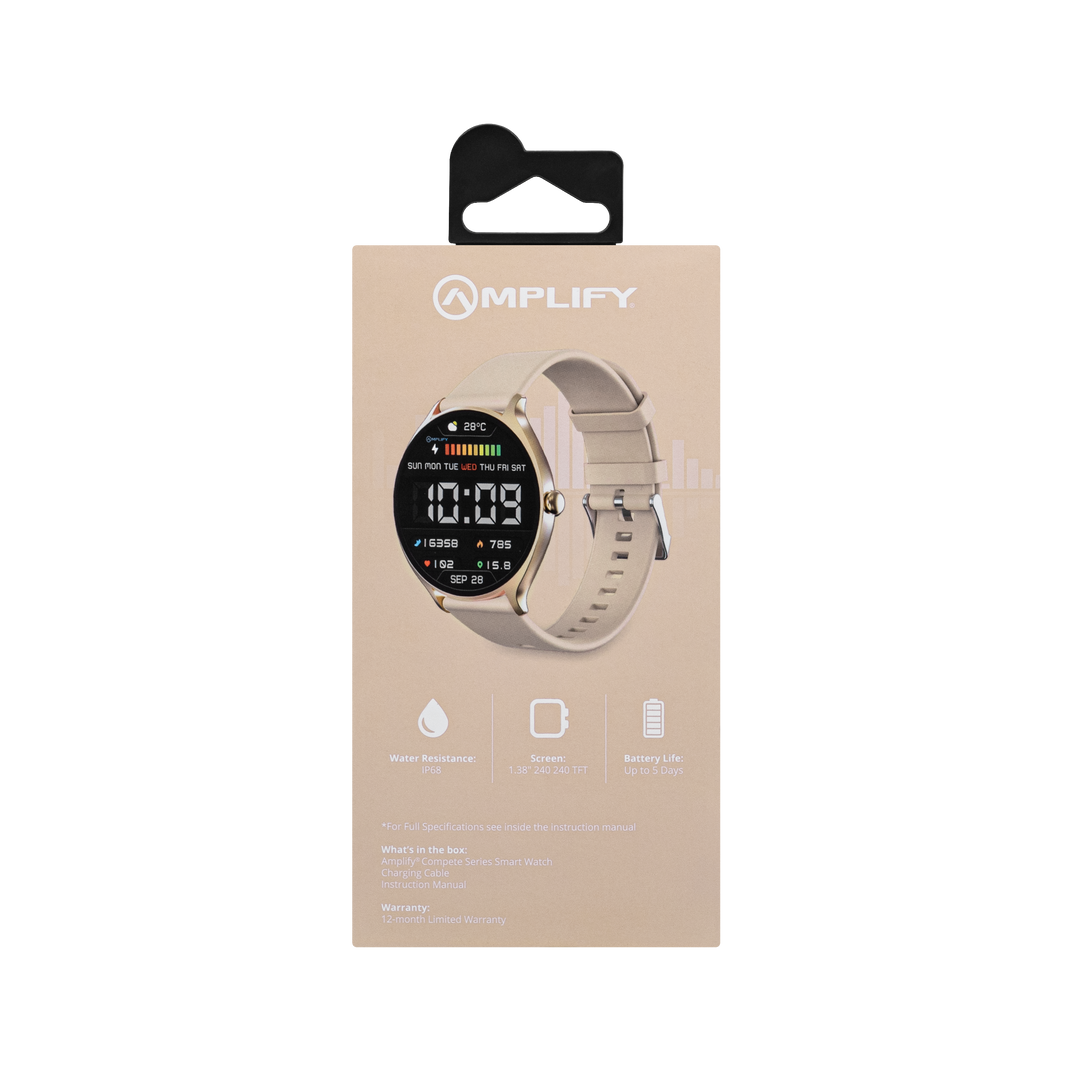 Compete Series Smart Watch - Gold