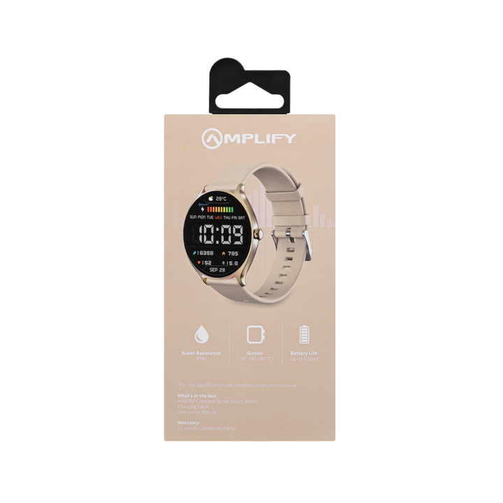 Compete Series Smart Watch - Gold