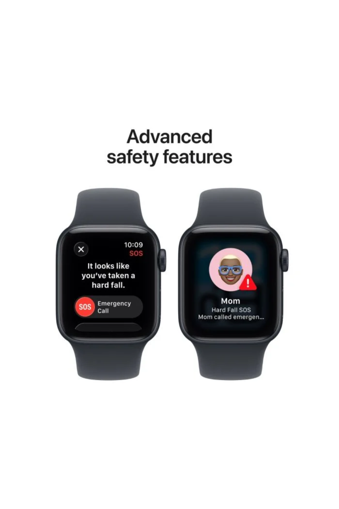 SE 3 GPS 40MM Midnight Aluminum Case With Midnight Sport Band - S/M