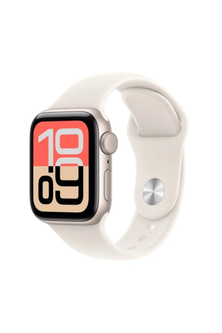 SE 3 GPS 40MM Starlight Aluminum Case With Starlight Sport Band - M/L