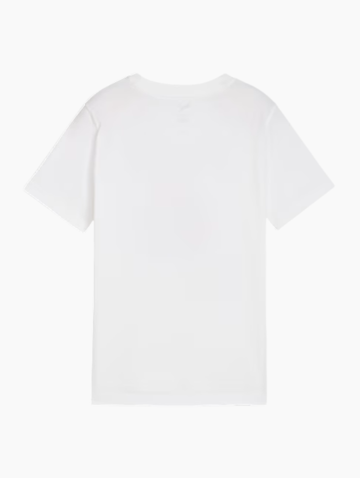 Pre-Girls Graphic Sneaker Tee - White