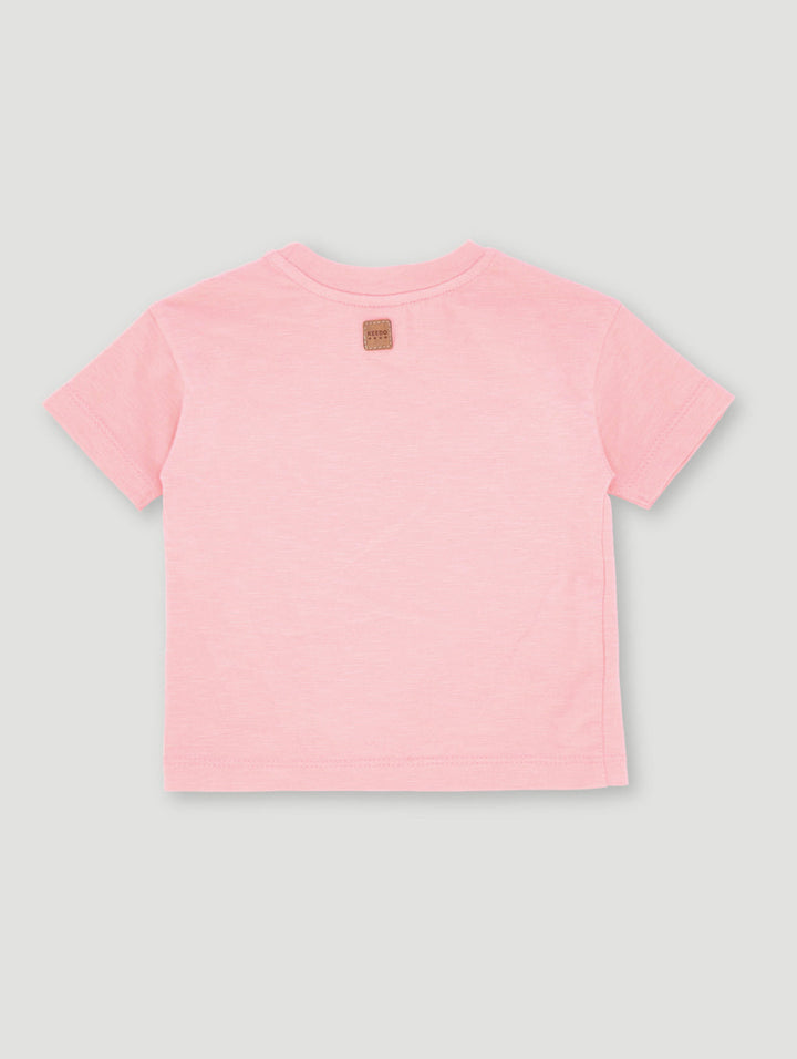 Baby Girls Core Tee - Mid Pink