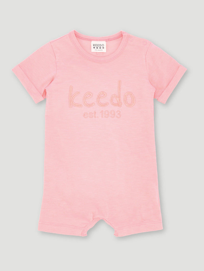 Baby Girls Core Romper - Pink