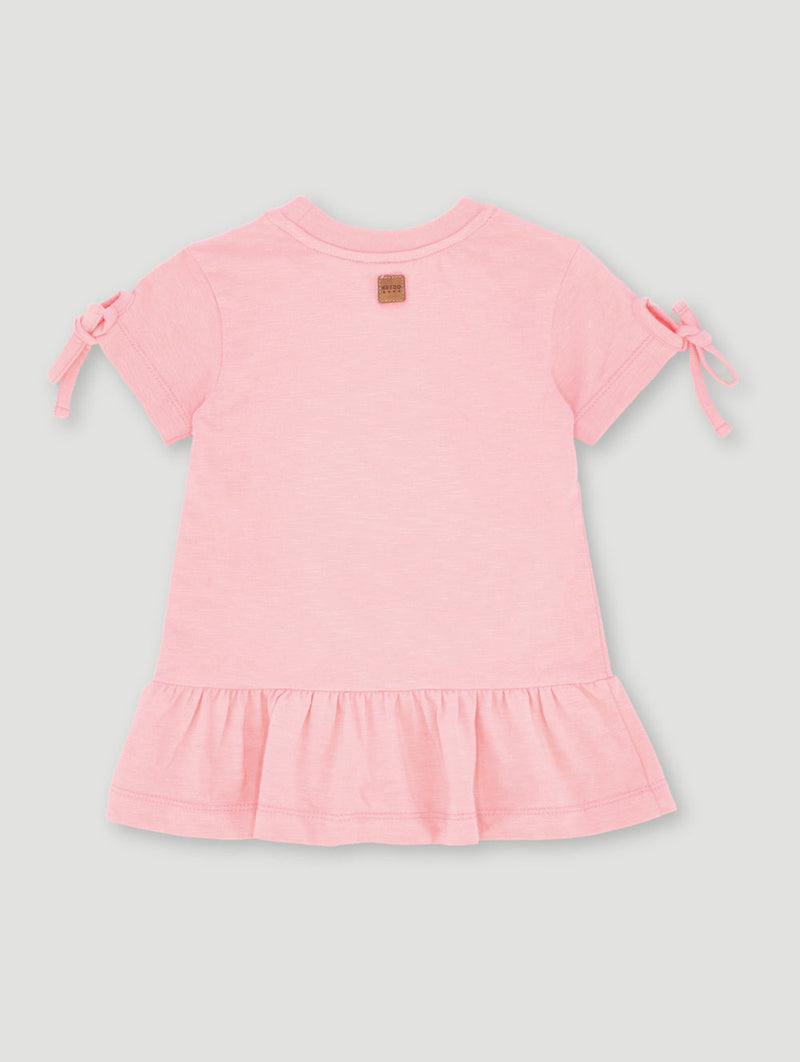 Baby Girls Core Logo Dress - Pink