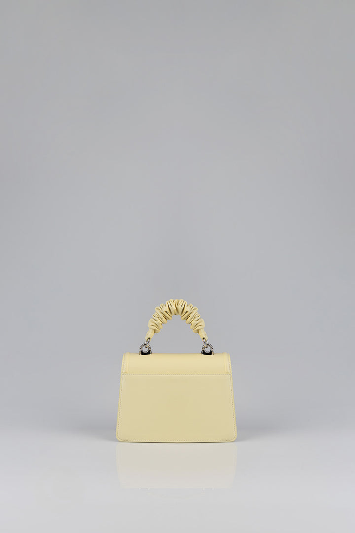 Primrose Mini Bag With Pompom Strap - Butter Yellow