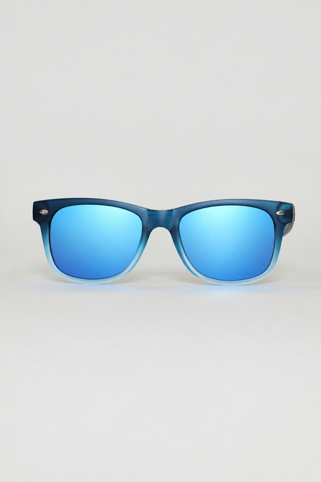 Pre-Boys Mirror Clubmaster Sunnies - Blue