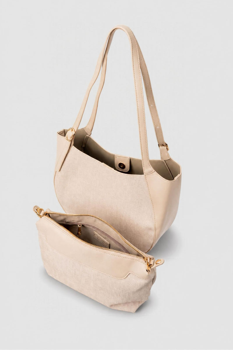 Thalia Shoulder Bag - Beige