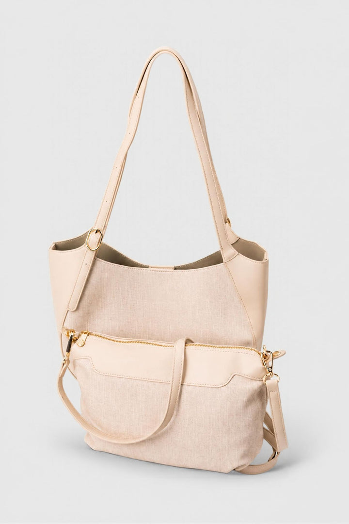 Thalia Shoulder Bag - Beige