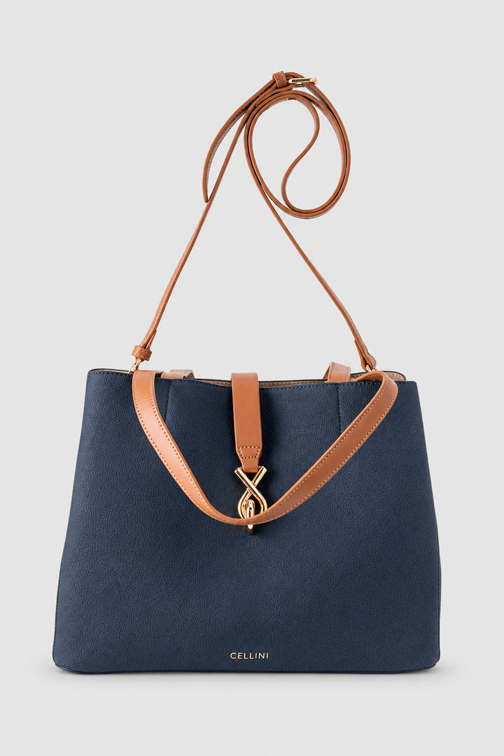 Elara Tote Bag - Denim