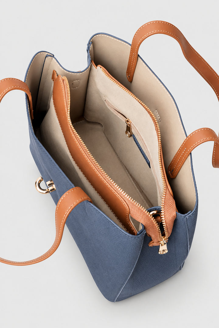 Elara Tote Bag - Denim