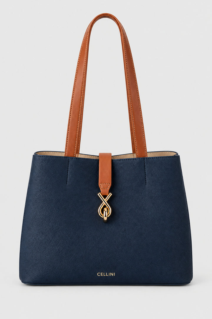 Elara Tote Bag - Denim