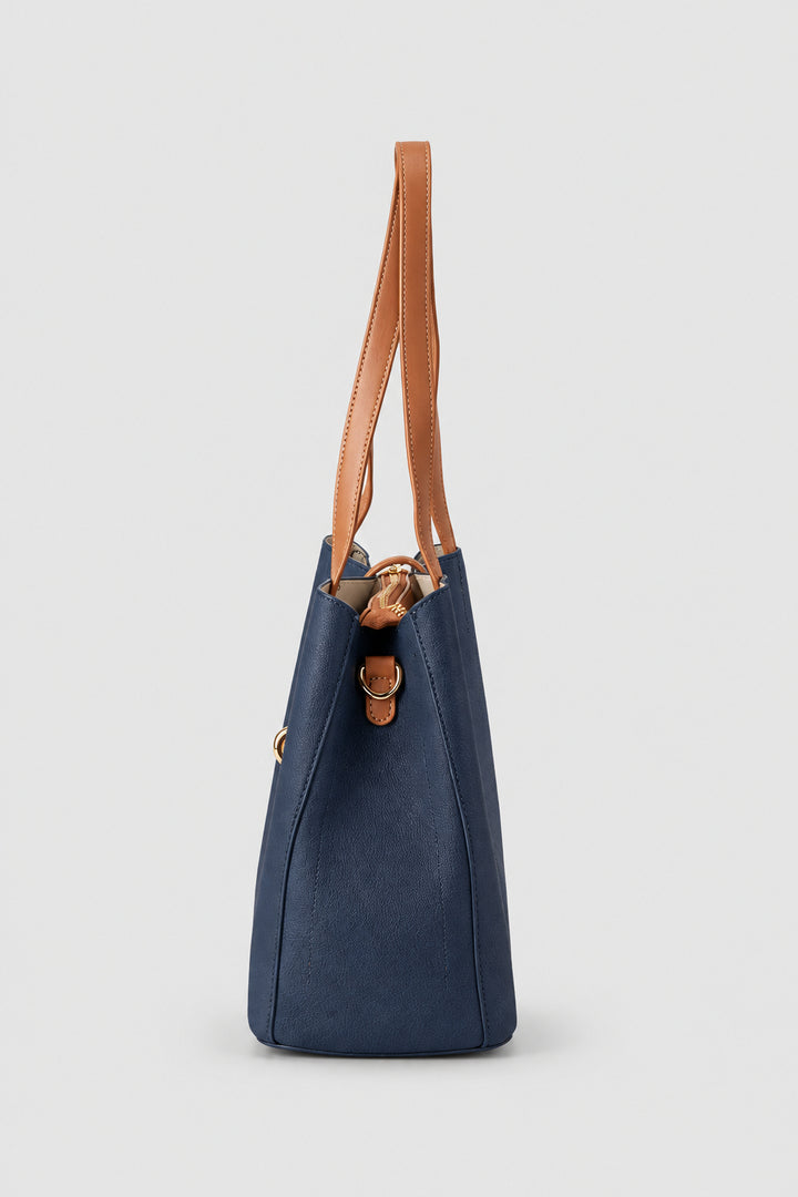Elara Tote Bag - Denim