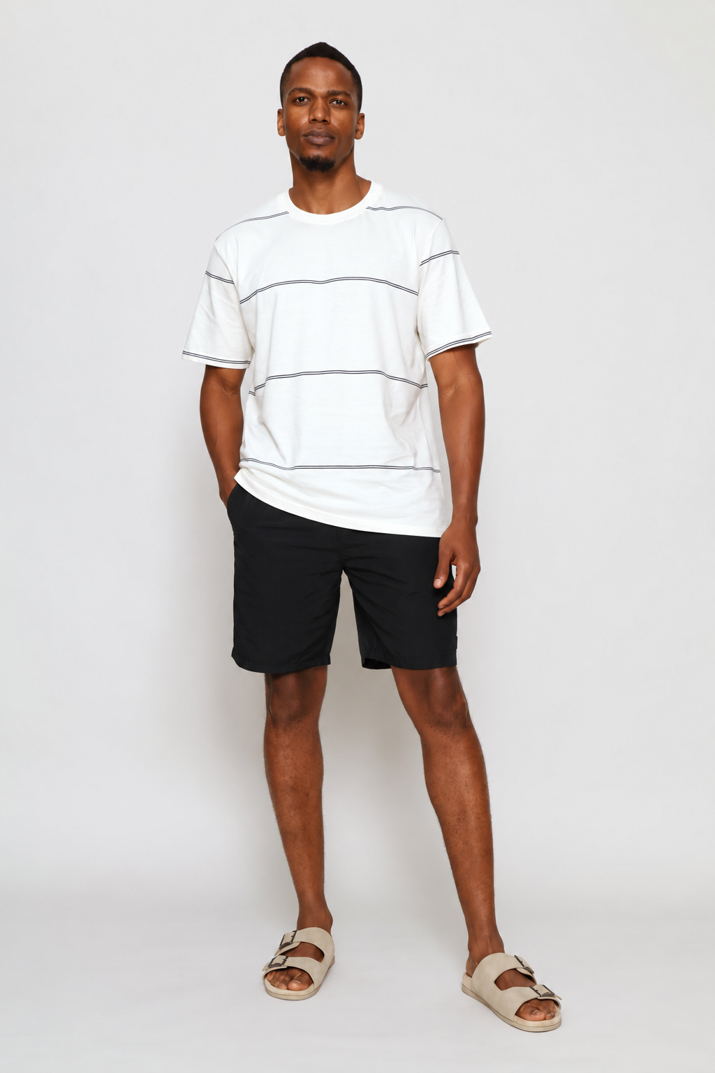 Plain Swim Short - Black