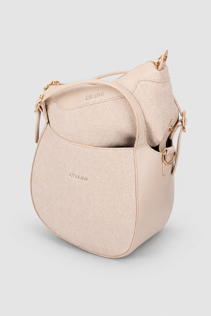 Thalia Crossbody Sling Bag - Beige