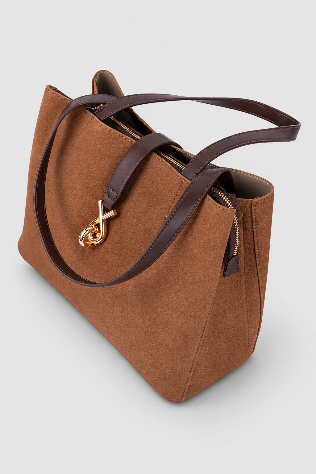 Elara Tote Bag - Tan