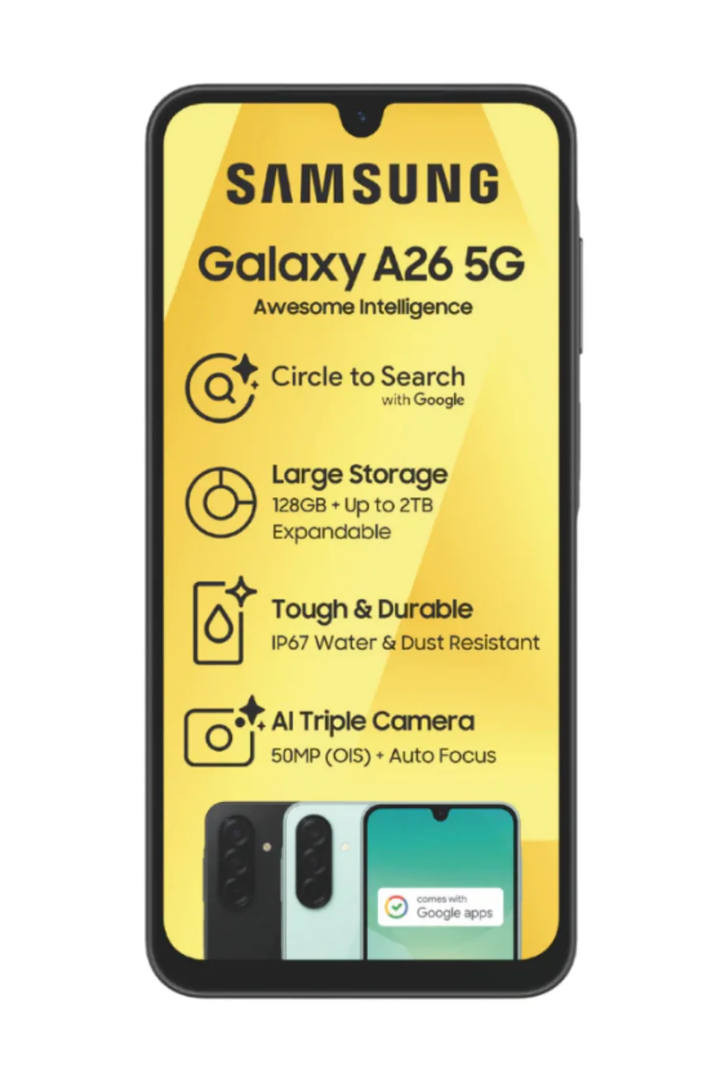 Galaxy A26 128GB 5G Light Green Cellphone