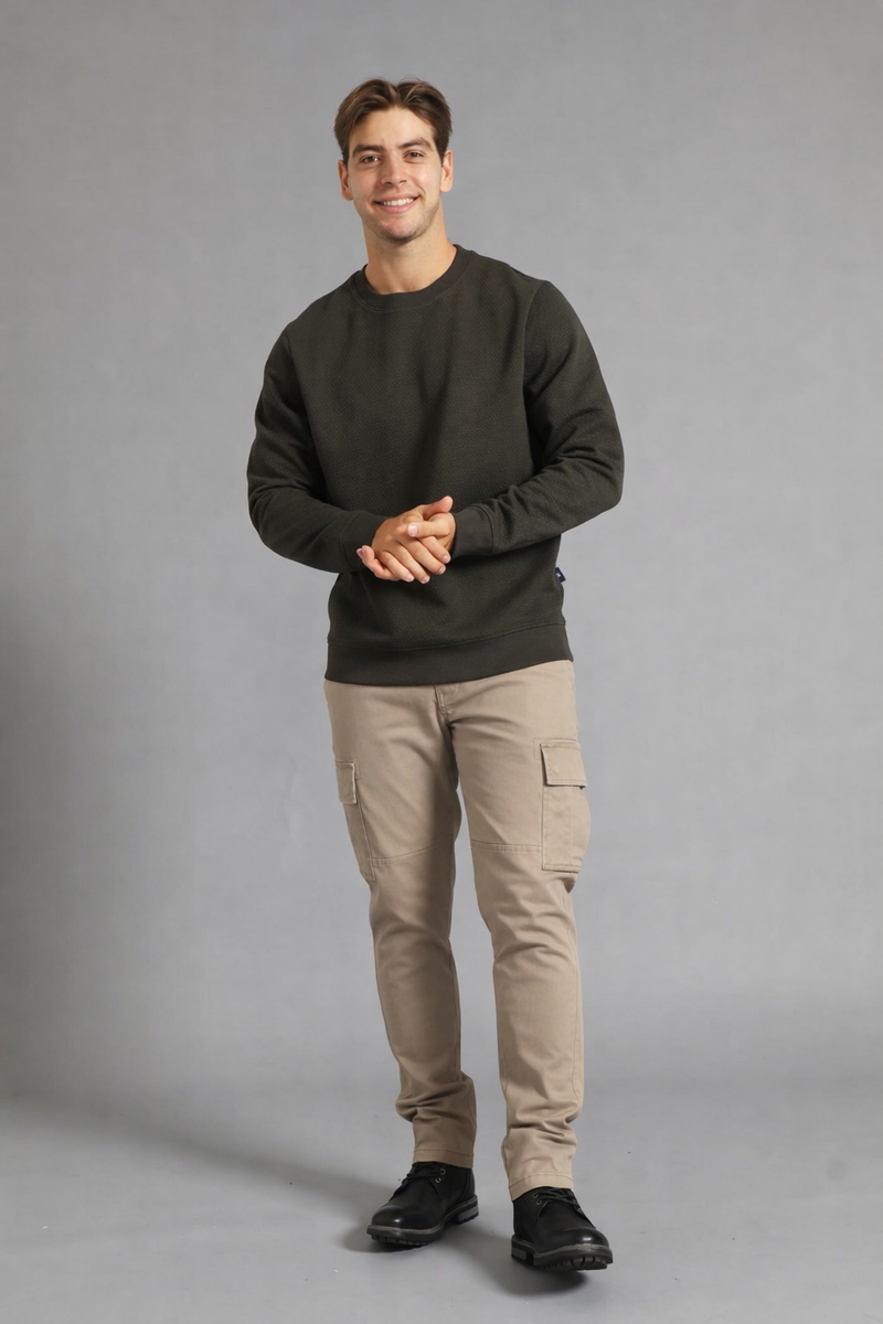 Cargo Pocket Pant - Khaki