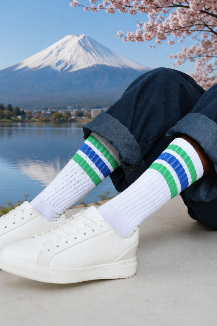 The Tokyo Sock - White