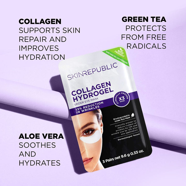 Skin Republic Collagen Hydrogel Under Eye Patch