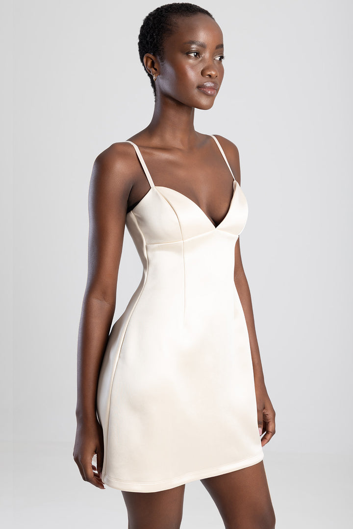 Babydoll Dress - Off White