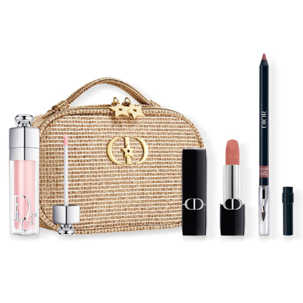 新品 Dior Addict Lipstick 3本セット + ポーチ Ladies Dior Couture Rouge Dior Set – Edgars
