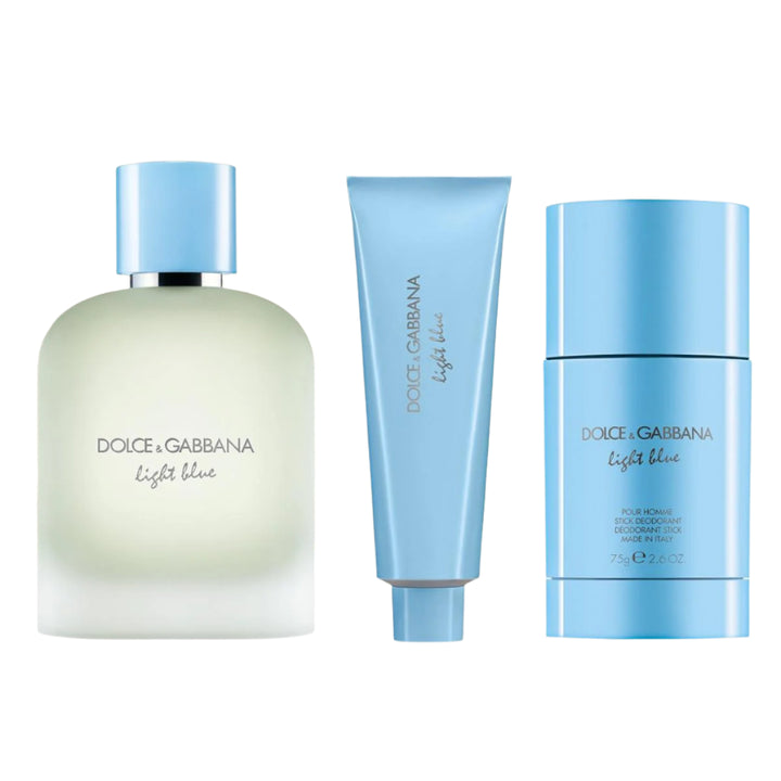 Light Blue Pour Homme Eau de Toilette - 100ML Gift Set