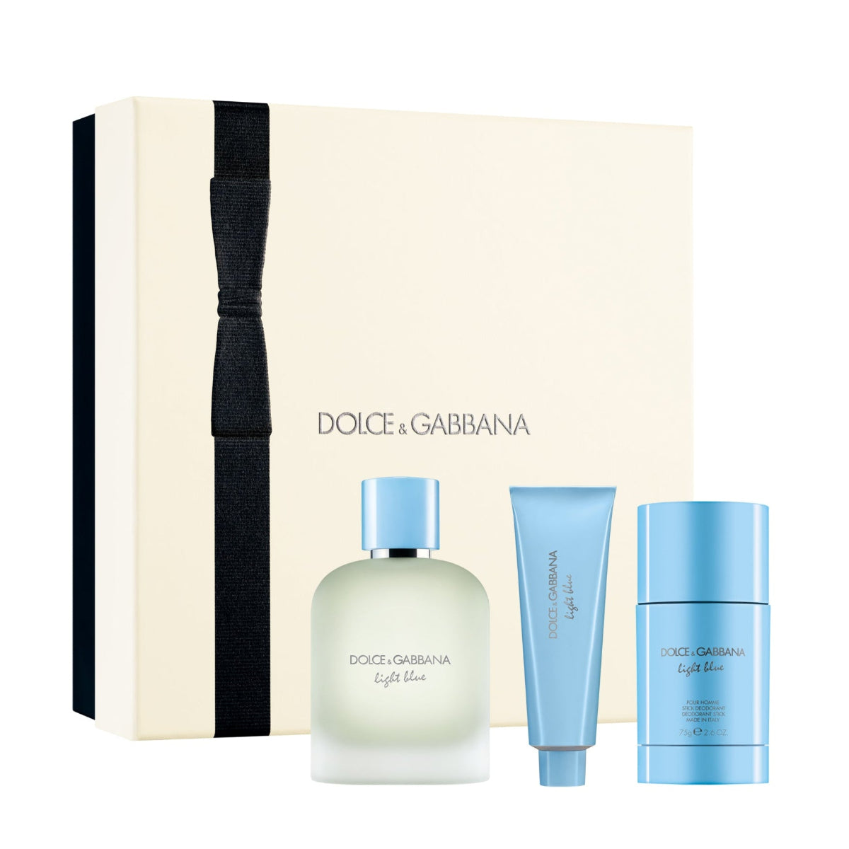 Mens Light Blue Pour Homme Eau de Toilette - 100ML Gift Set – Edgars