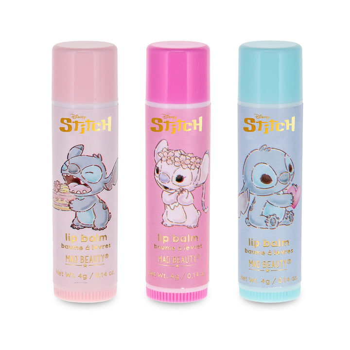 Disney I Heart Stitch Lip Balm Trio Set