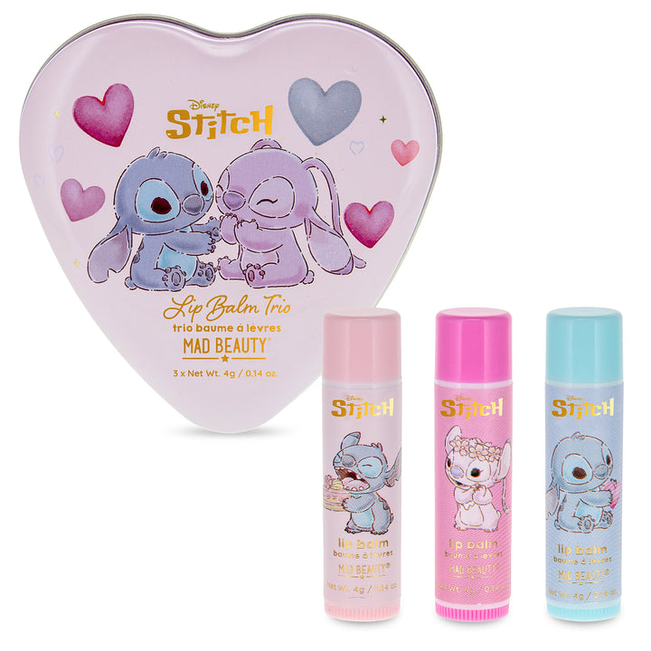 Disney I Heart Stitch Lip Balm Trio Set