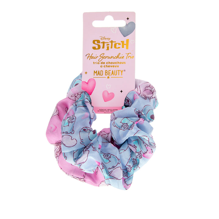 Disney I Heart Stitch Scrunchie Trio