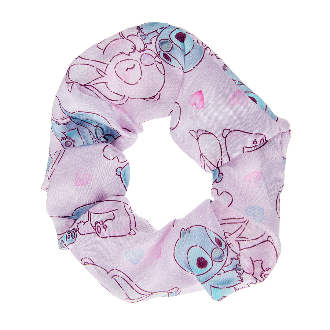 Disney I Heart Stitch Scrunchie Trio