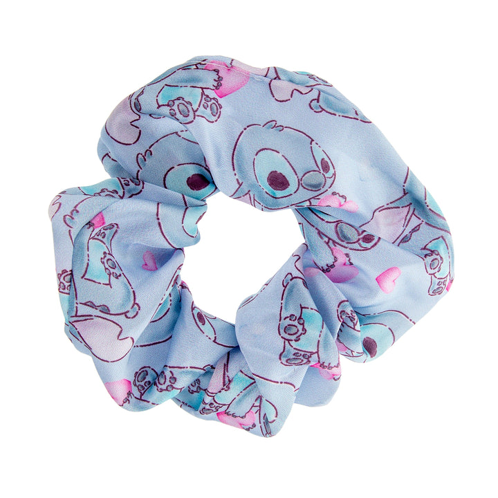 Disney I Heart Stitch Scrunchie Trio