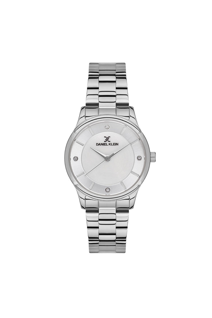 Silver Case & Dial With Stainless Steel Bracelet - Silver