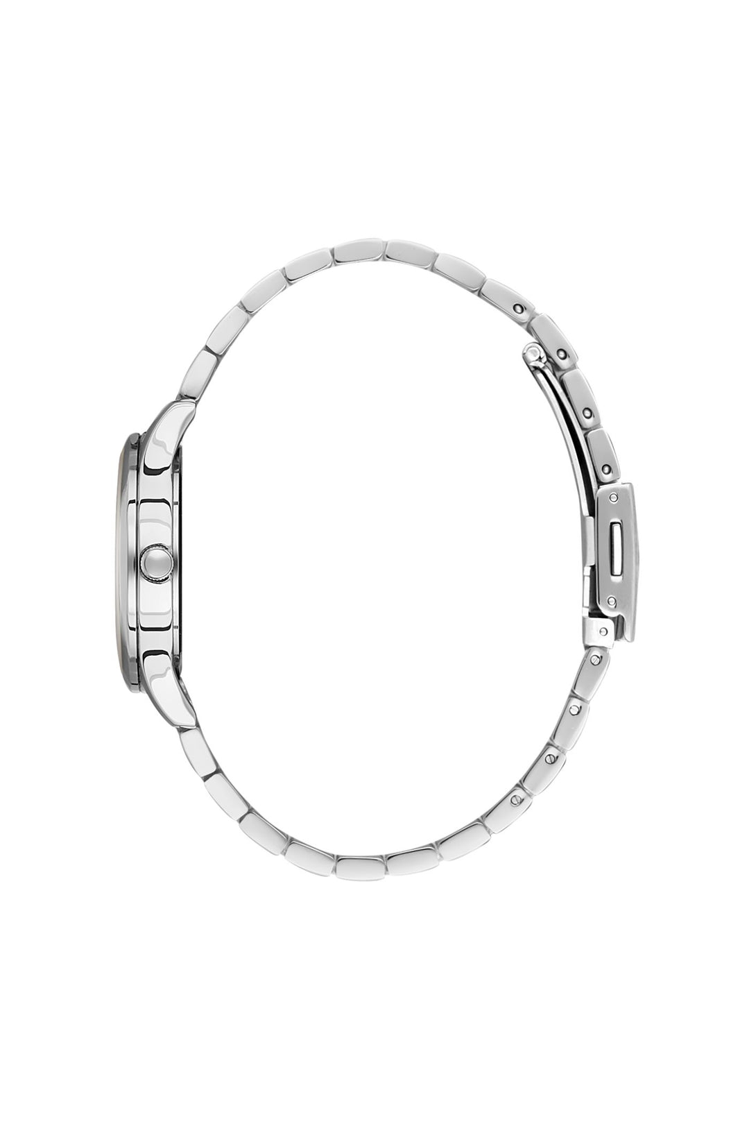 Silver Case & Dial With Stainless Steel Bracelet - Silver