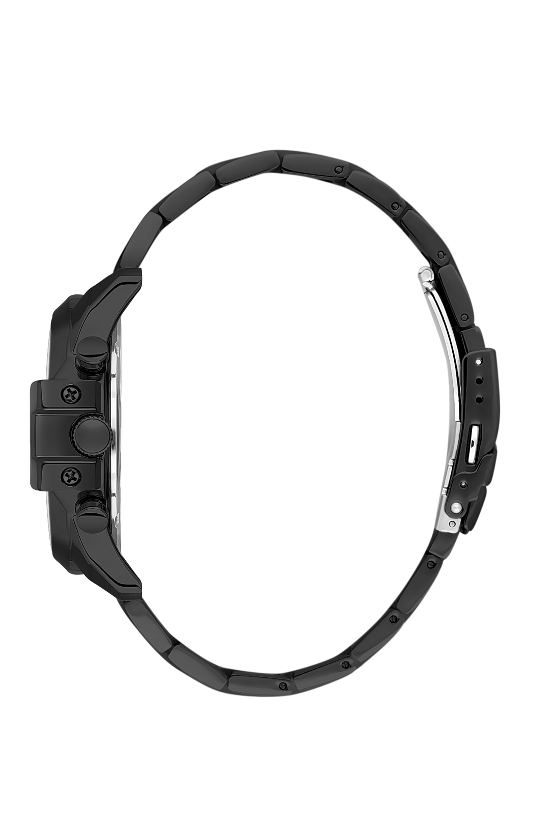 Black Case With Green Dial Watch