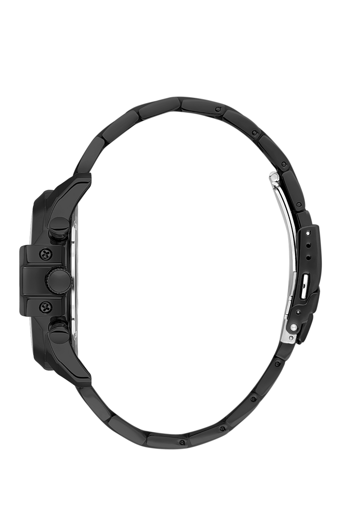 Black Case With Green Dial Watch