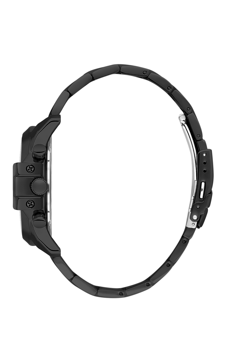Black Case With Green Dial Watch