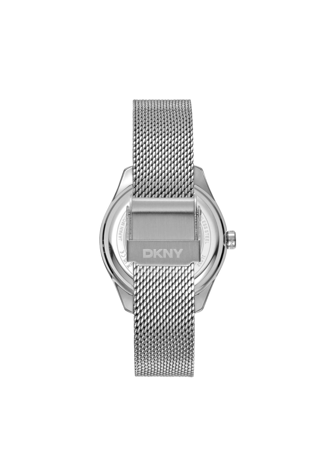 Everyday Stainless Steel Case & Silver Dial Watch With Mesh Bracelet - Silver