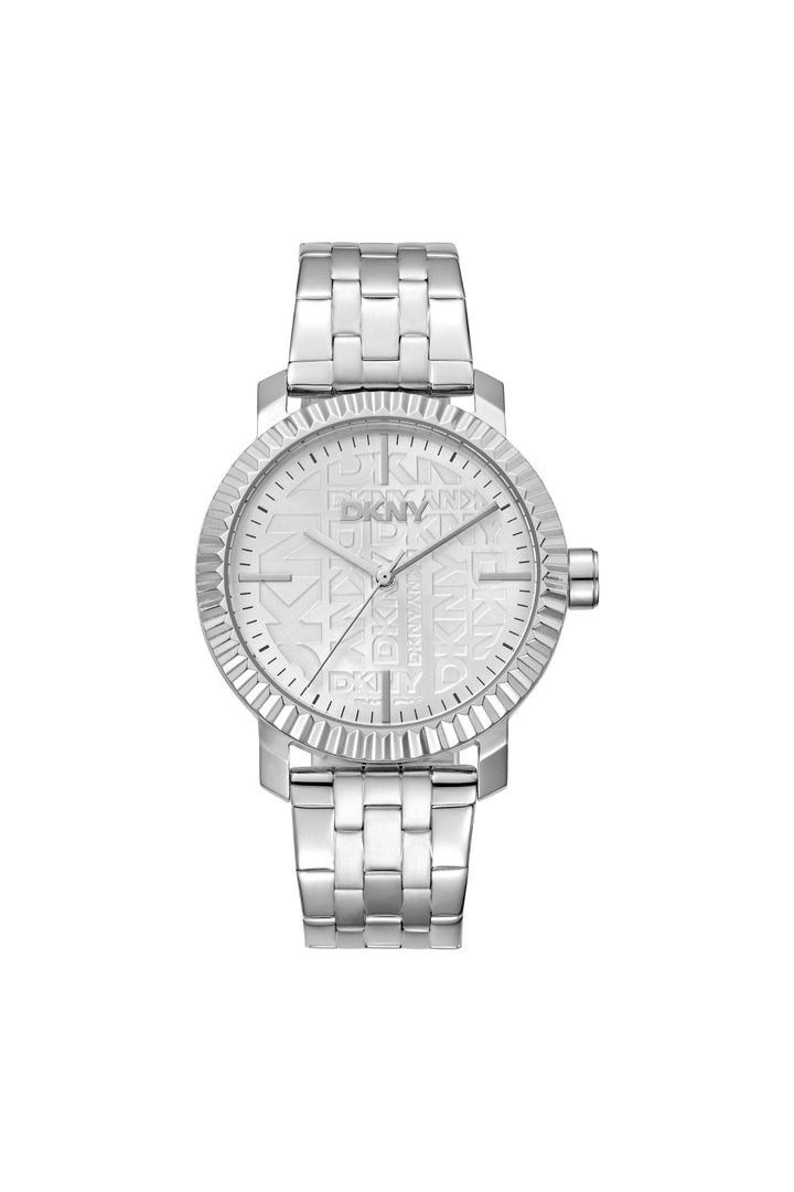 Everyday Stainless Steel Case Silver Logo Dial & Stainless Steel Bracelet - Silver