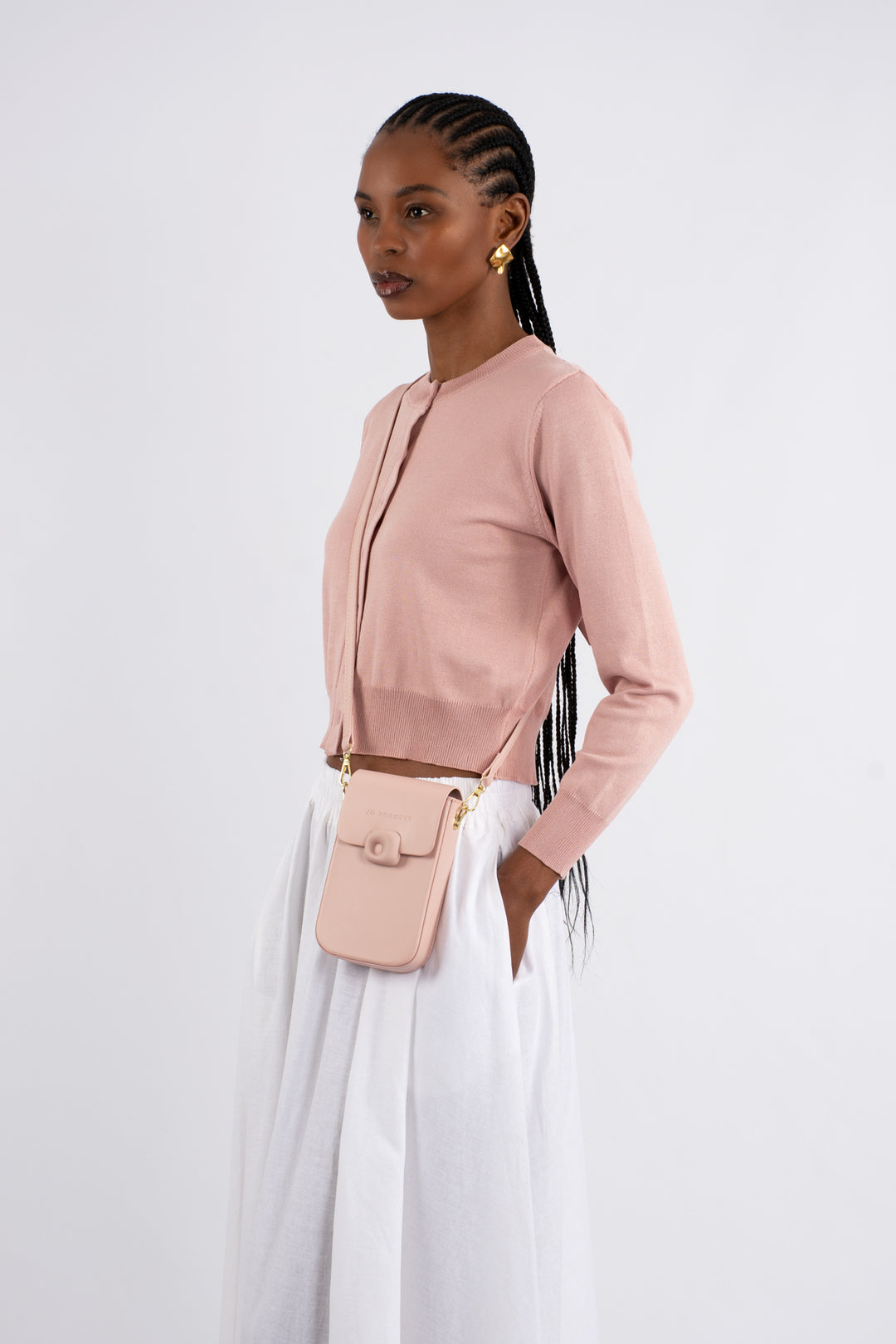 Venice Cellphone Bag - Light Pink