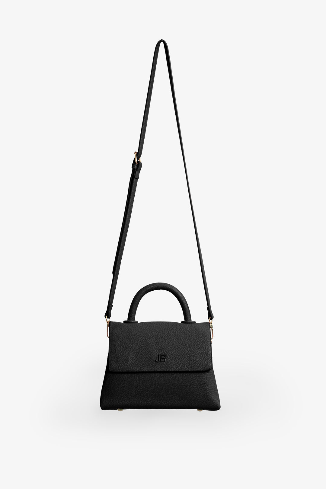 The Small Pebble Hailey Bag - Black