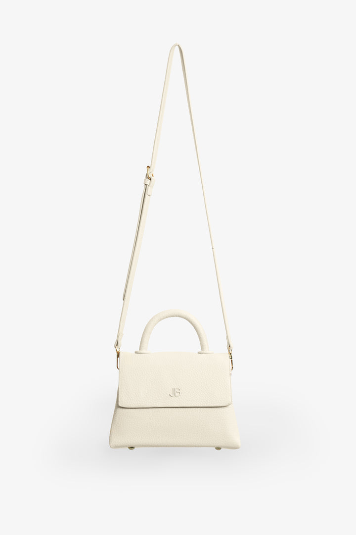 The Small Pebble Hailey Bag - Cream