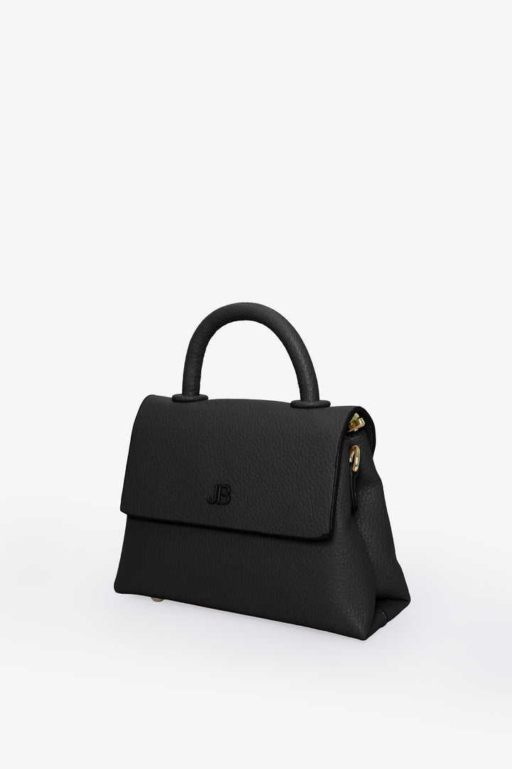 The Small Pebble Hailey Bag - Black