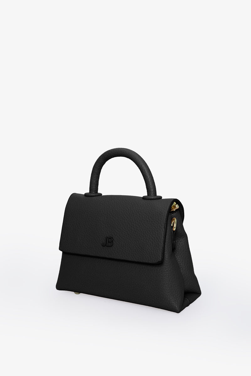 The Small Pebble Hailey Bag - Black