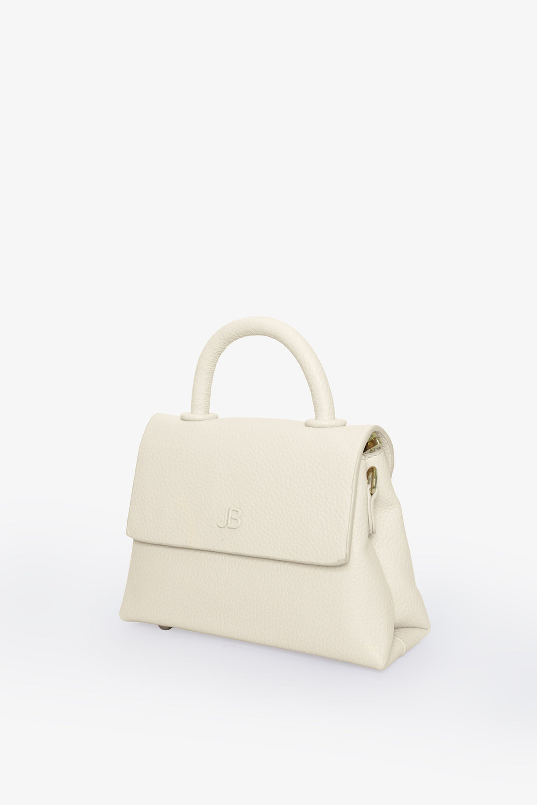 The Small Pebble Hailey Bag - Cream